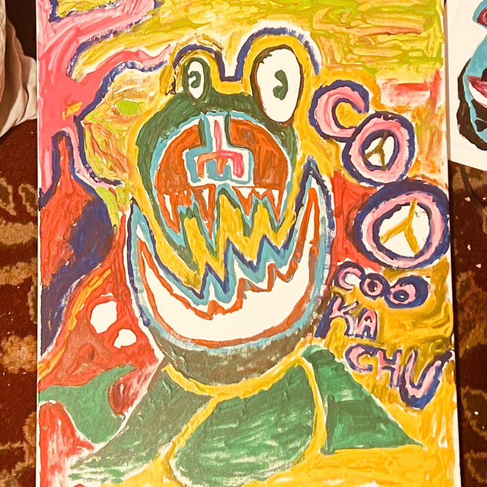 I am the walrus painting (fairly big)